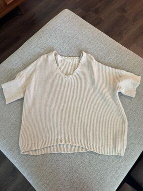 Honest Cotton Short sleeve sweater